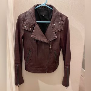 Mackage exclusively from Aritzia plum